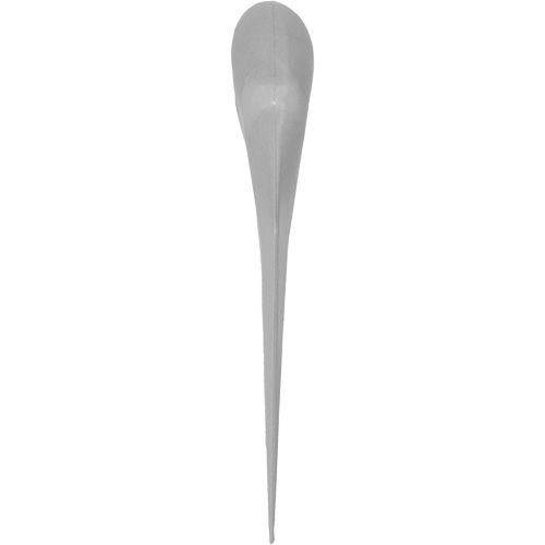 Grattoir de paillasse perceptible par d&eacute;tecteur de m&eacute;tal, Gris, 8-1/2" la x 5-1/4" lo Les Fournitures Industrielles Méga
