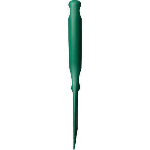 Grand grattoir perceptible par d&eacute;tecteur de m&eacute;tal, Vert, 4-1/4" la x 10" lo Les Fournitures Industrielles Méga