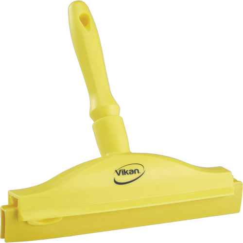 Double Blade Ultra Hygiene Squeegee, 10", Yellow Les Fournitures Industrielles Méga