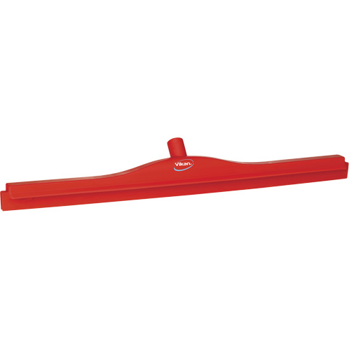 Raclette &agrave; lame double ultra hygi&eacute;nique, 28", Rouge Les Fournitures Industrielles Méga