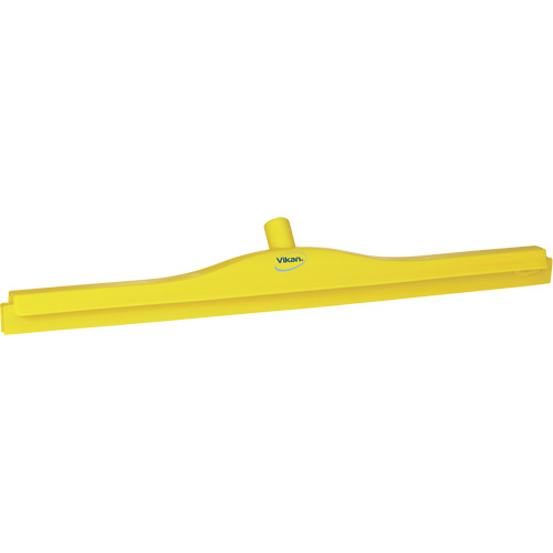 Raclette &agrave; lame double ultra hygi&eacute;nique, 28", Jaune Les Fournitures Industrielles Méga