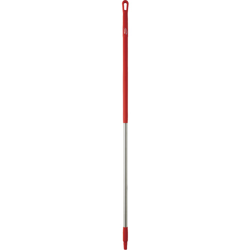 Manche, Balai/Brosse/Support &agrave; tampon/Grattoir/Raclette, Rouge, Ergonomique, 59" lo Les Fournitures Industrielles Méga