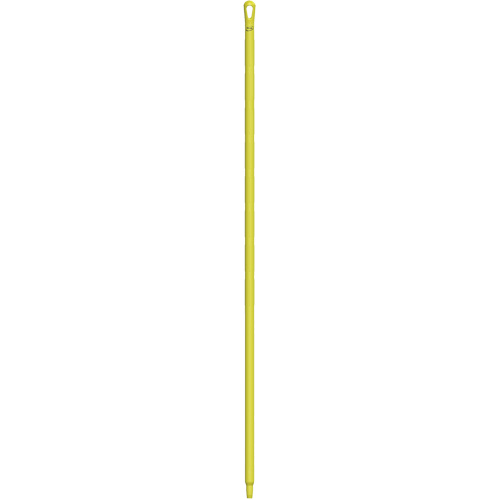 Ultra Hygiene Handle, Broom/Brush/Pad Holder/Scraper/Squeegee, Yellow, Ergonomic, 67" L Les Fournitures Industrielles Méga