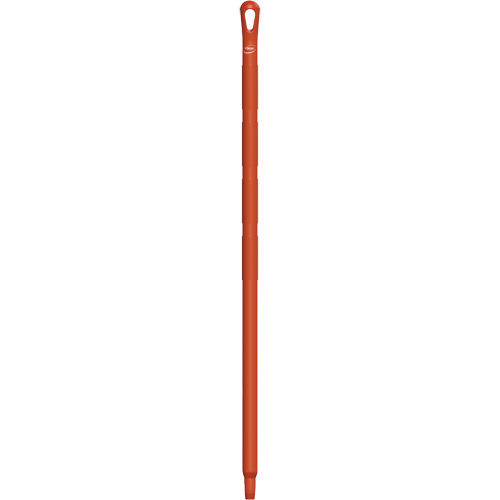 Ultra Hygiene Handle, Broom/Brush/Pad Holder/Scraper/Squeegee, Red, Standard, 40" L Les Fournitures Industrielles Méga
