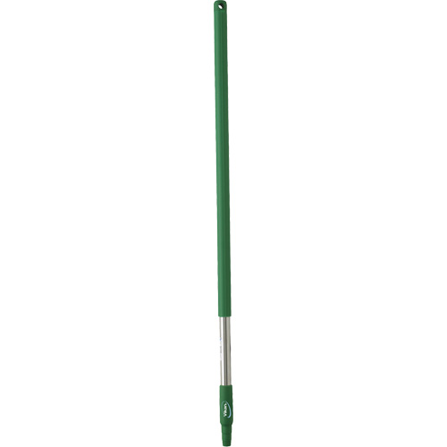 Handle, Broom/Brush/Pad Holder/Scraper/Squeegee, Green, Standard, 40" L Les Fournitures Industrielles Méga