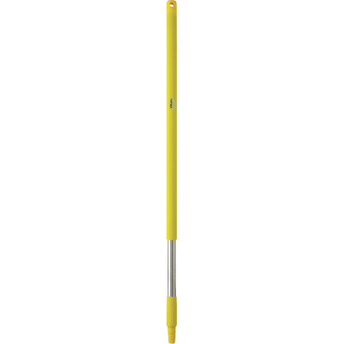Manche, Balai/Brosse/Support &agrave; tampon/Grattoir/Raclette, Jaune, Standard, 40" lo Les Fournitures Industrielles Méga