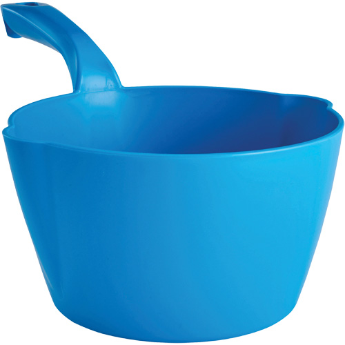 Pelle &agrave; main ronde, Plastique, Bleu, 64 oz Les Fournitures Industrielles Méga