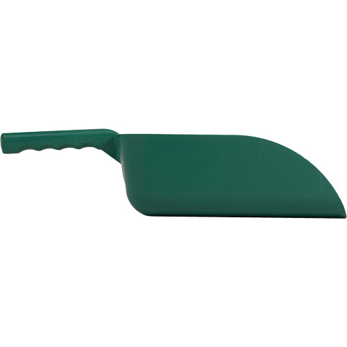 Metal Detectable Hand Scoop, Plastic, Green, 82 oz. Les Fournitures Industrielles Méga