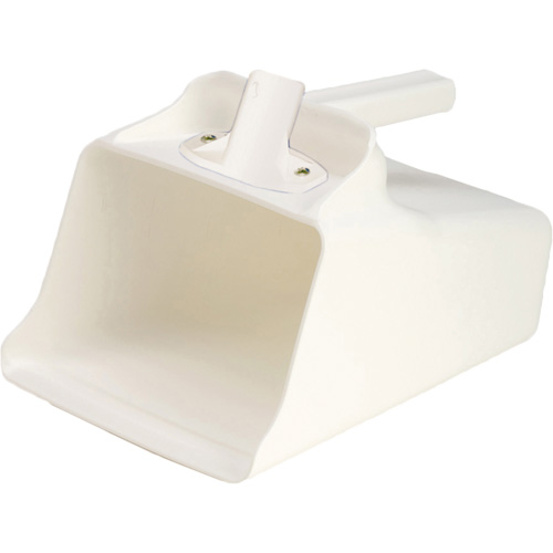 Grande pelle &agrave; main &agrave; puiser, Plastique, Blanc, 128 oz. Les Fournitures Industrielles Méga