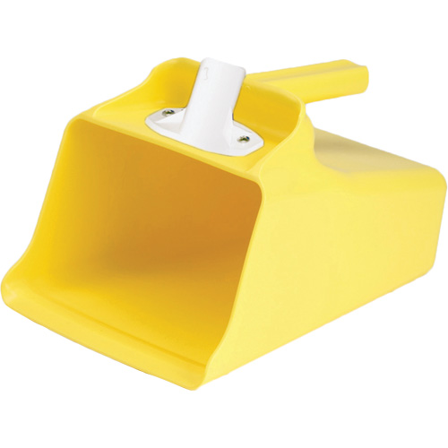 Mega Dipper Scoop, Plastic, Yellow, 128 oz. Les Fournitures Industrielles Méga