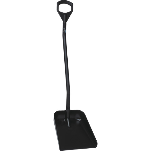 Pelle ergonomique &agrave; grande lame, Longueur de 51", Plastique, Noir Les Fournitures Industrielles Méga