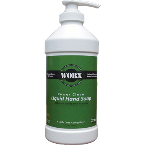 Savon pour les mains Power Clean, Liquide, 945 ml, Parfum&eacute; Les Fournitures Industrielles Méga