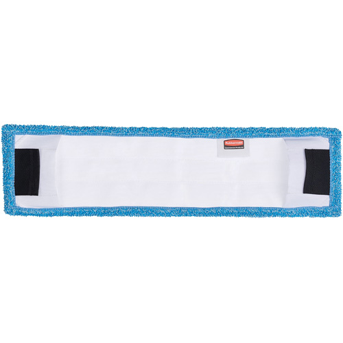 Adaptable Flat Mop Pad, Finishing, Microfibre, 5-1/2" x 19-1/2" Les Fournitures Industrielles Méga