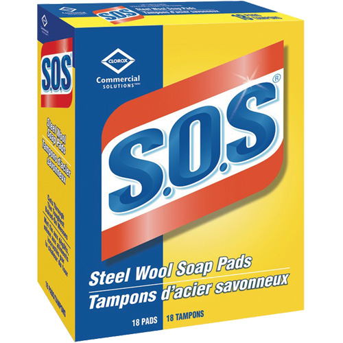 S.O.S&reg; Steel Wool Pads Les Fournitures Industrielles Méga