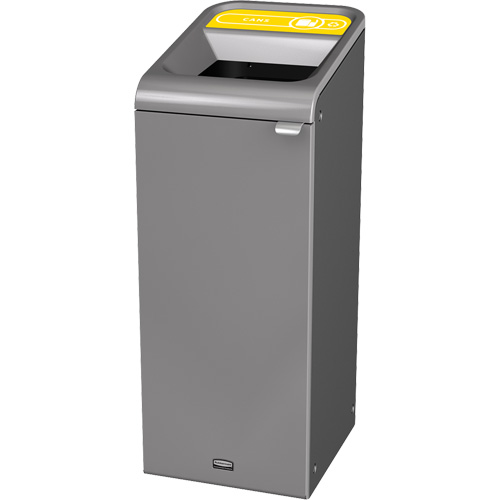Configure Can Waste Container, Bulk/Curbside/Deskside, Steel, 15 US gal. Les Fournitures Industrielles Méga