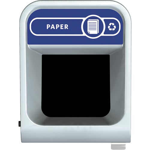 Configure Paper Waste Container, Bulk/Curbside/Deskside, Steel, 23 US gal. Les Fournitures Industrielles Méga