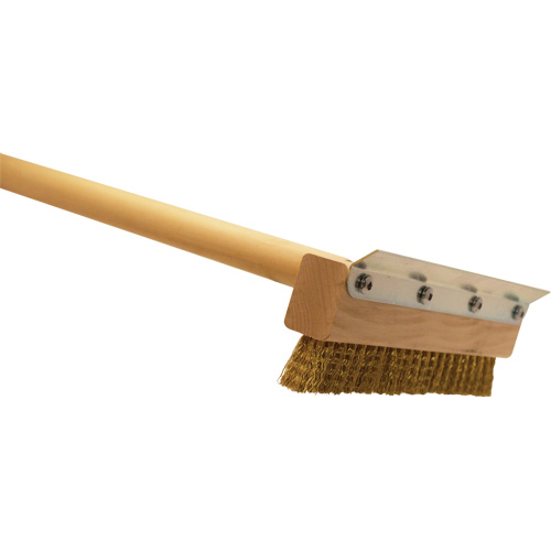 Commercial Pizza and Oven Brush, Brass, 40" Long Les Fournitures Industrielles Méga