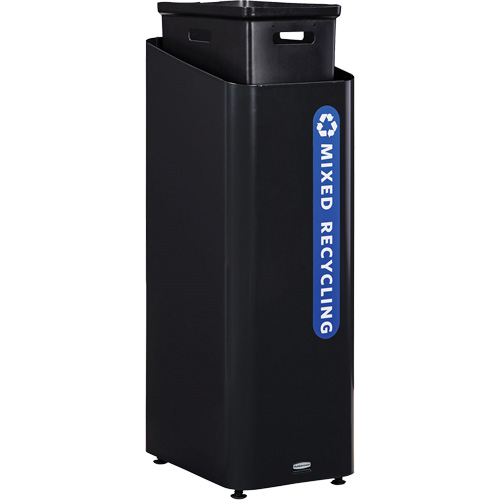 Sustain Mixed Recycling Container, Bulk, Plastic, 15 US gal. Les Fournitures Industrielles Méga