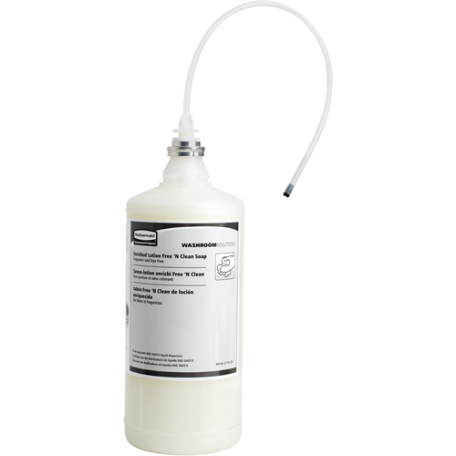 OneShot&reg; Dye & Fragrance Free Lotion Hand Soap Refill, Cream, 800 ml, Unscented Les Fournitures Industrielles Méga