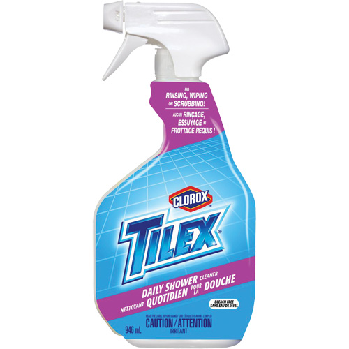 Nettoyant quotidien pour la douche Tilex en vaporisateur, 946 ml, Bouteille &agrave; g&acirc;chette Les Fournitures Industrielles Méga