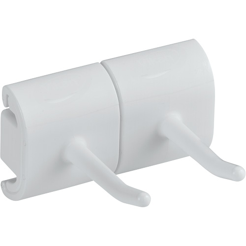 Double Hook Module for Hygienic Wall Bracket Les Fournitures Industrielles Méga