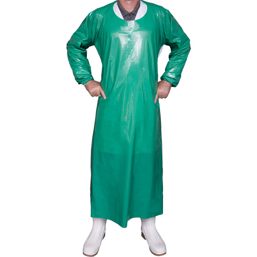 Blouse Top Dog de 6 mil, T-Grand, Vert, Polyur&eacute;thane Les Fournitures Industrielles Méga