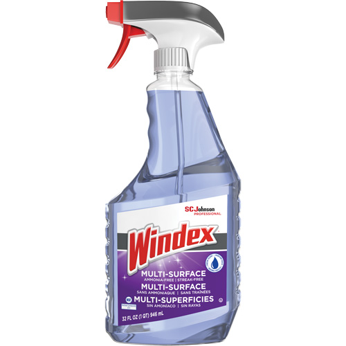 Nettoyant pour surfaces multiples sans ammoniaque Windex, 946 ml, Bouteille &agrave; g&acirc;chette Les Fournitures Industrielles Méga