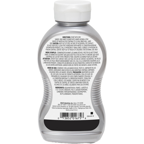 Nettoyant &agrave; mains, Gel/Pierre ponce, 295,74 ml, Bouteille, Cerise Les Fournitures Industrielles Méga
