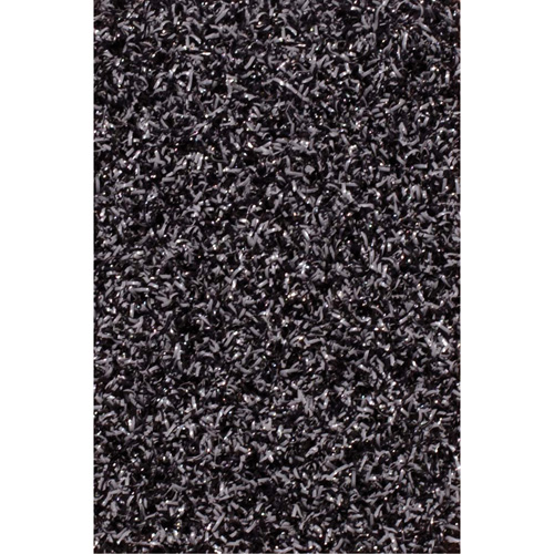 Tapis dint&eacute;rieur/ext&eacute;rieur Tundra, Latex/Polypropyl&egrave;ne, Grattoir Type, Motif Velours touffet&eacute;, 6-1/2' x 65-1/2", Charbon Les Fournitures Industrielles Méga