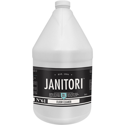Nettoyant &agrave; plancher Janitori 61, 4 L, Cruche Les Fournitures Industrielles Méga