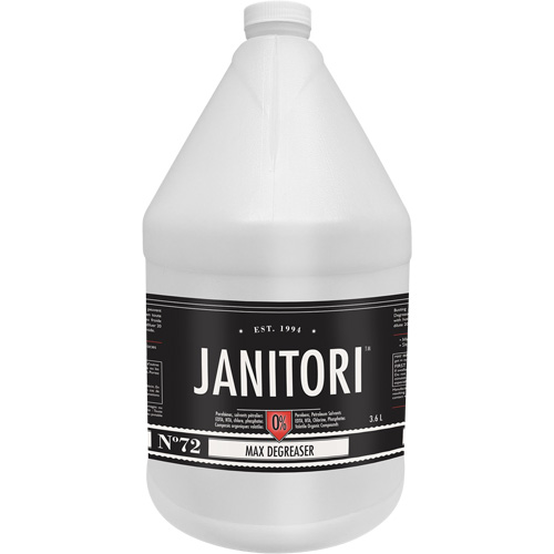 D&eacute;graissant Janitori 72 MAx, 4 L, Cruche Les Fournitures Industrielles Méga