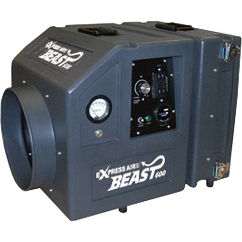 &eacute;purateur dair en poly&eacute;thyl&egrave;ne Express Air Beast 600 pi. cu/min Les Fournitures Industrielles Méga