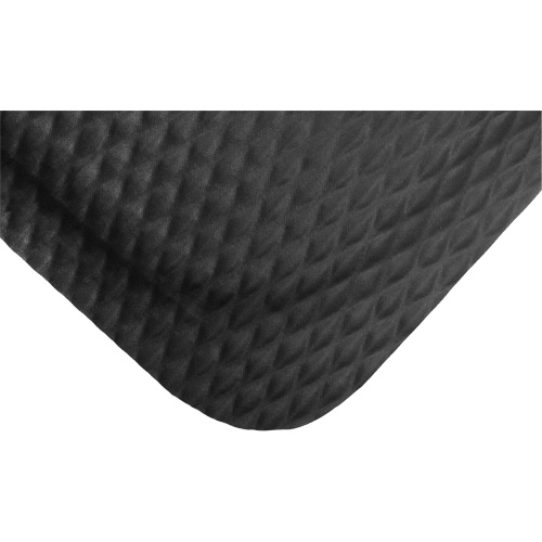 Hog Heaven Mat, Diamond, 4-4/5' x 8' x 5/8", Black, Nitrile Les Fournitures Industrielles Méga