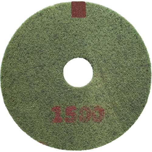 1500 Grit Floor Pad, 20", Scrubbing/Stripping, Red Les Fournitures Industrielles Méga