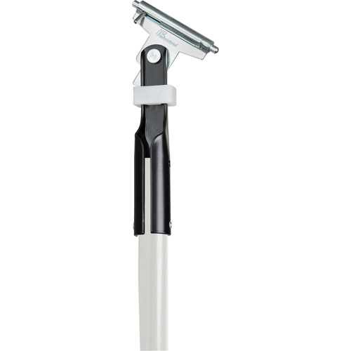 Manche blanche pour vadrouille &agrave; &eacute;pousseter Clipper, Fibre de verre, 1" dia, 60" lo Les Fournitures Industrielles Méga