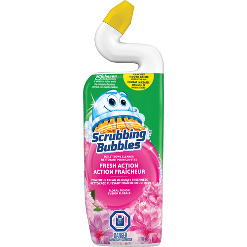 Gel nettoyant &agrave; triple action pour cuvette Scrubbing Bubbles, 710 ml, Bouteille Les Fournitures Industrielles Méga