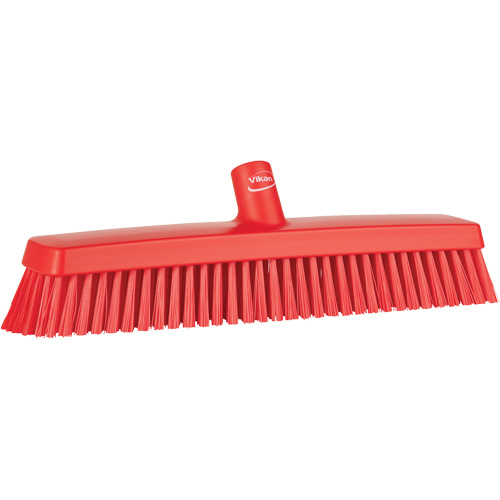 T&ecirc;te de balai-brosse, Crins Fin/Ferme, 16-1/2", Polyester/Polypropyl&egrave;ne, Rouge Les Fournitures Industrielles Méga