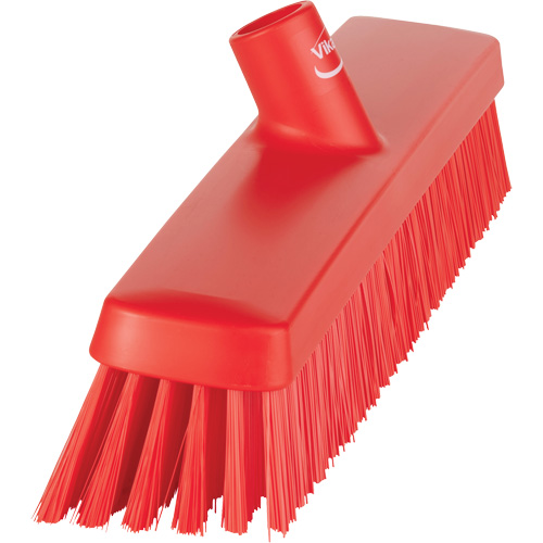 T&ecirc;te de balai-brosse, Crins Fin/Ferme, 16-1/2", Polyester/Polypropyl&egrave;ne, Rouge Les Fournitures Industrielles Méga