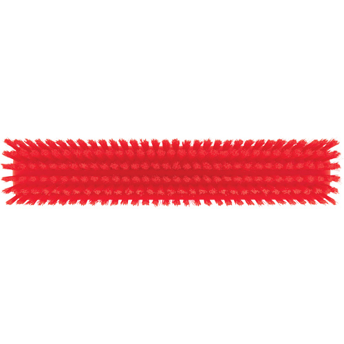 T&ecirc;te de balai-brosse, Crins Fin/Ferme, 16-1/2", Polyester/Polypropyl&egrave;ne, Rouge Les Fournitures Industrielles Méga
