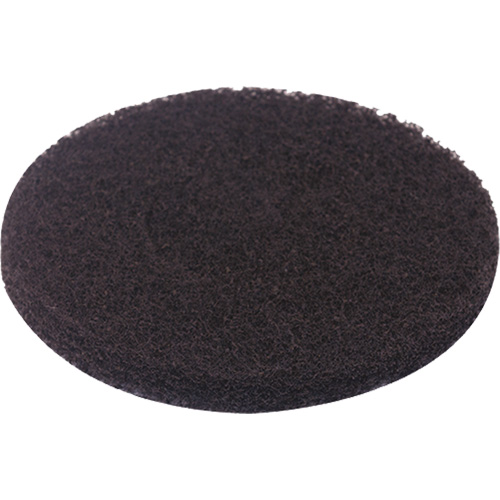Floor Pad, Stripping, Black Les Fournitures Industrielles Méga