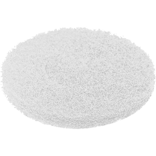 Floor Pad, Buffing, White Les Fournitures Industrielles Méga