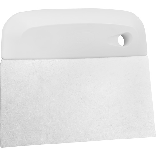 Flexible Stainless Steel Dough Cutter/Scraper, White, 4-1/2" W x 5-3/4" L Les Fournitures Industrielles Méga