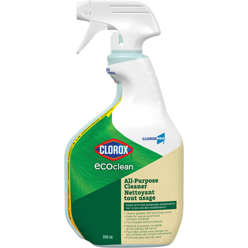 CloroxPro Clorox EcoClean All-Purpose Cleaner, 946 ml, Trigger Bottle Les Fournitures Industrielles Méga