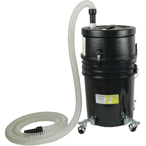 Aspirateur de suppression HEPA &agrave; grande capacit&eacute;, Sec, 5 gal. US (18,92 Litres) Les Fournitures Industrielles Méga