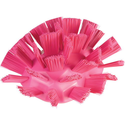 Brosse UST pour cuves, Soies Ferme, Longueur de 7-1/2", Rose Les Fournitures Industrielles Méga