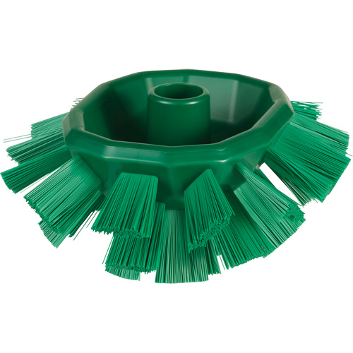 Brosse UST pour cuves, Soies Ferme, Longueur de 7-1/2", Vert Les Fournitures Industrielles Méga
