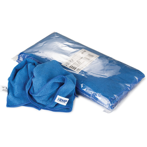 Dusting and Cleaning Cloth, Microfibre, Blue Les Fournitures Industrielles Méga