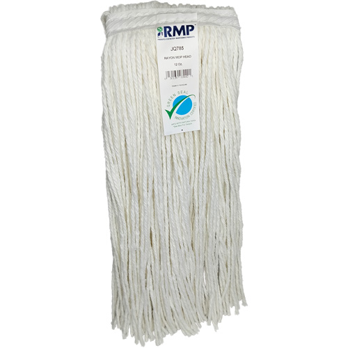 4-Ply Narrow Mop Head, Rayon, 12 oz., Cut Style Les Fournitures Industrielles Méga