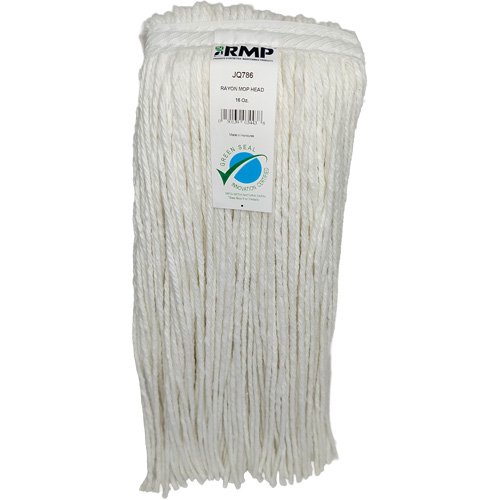 4-Ply Narrow Mop Head, Rayon, 16 oz., Cut Style Les Fournitures Industrielles Méga
