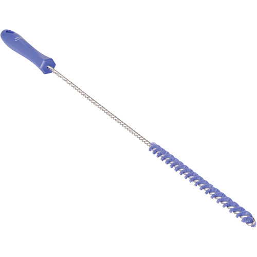 Brosse pour tubes, Soies Ferme, Longueur de 19-7/10", Mauve Les Fournitures Industrielles Méga